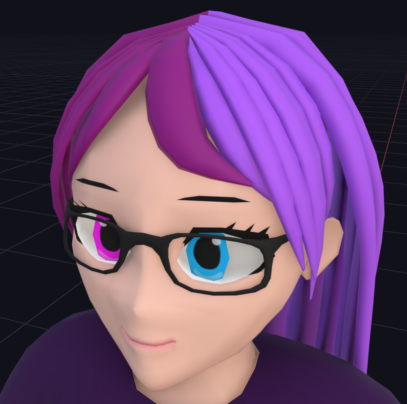 Femdode 3D Model Blender Screenshot